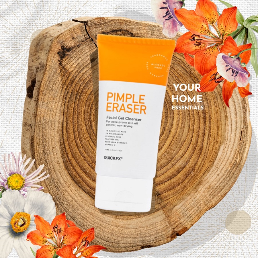 QUICKFX PIMPLE ERASER FACIAL GEL CLEANSER 75ml Lazada PH