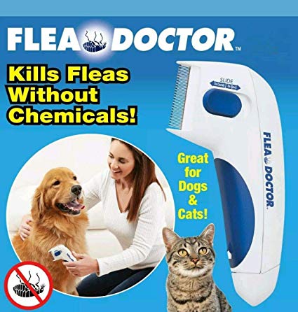Flea Comb for Dog Cats Cleaning Brush 