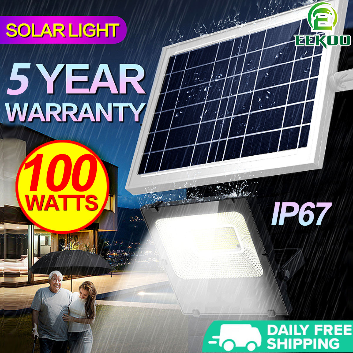 solar flood light lazada