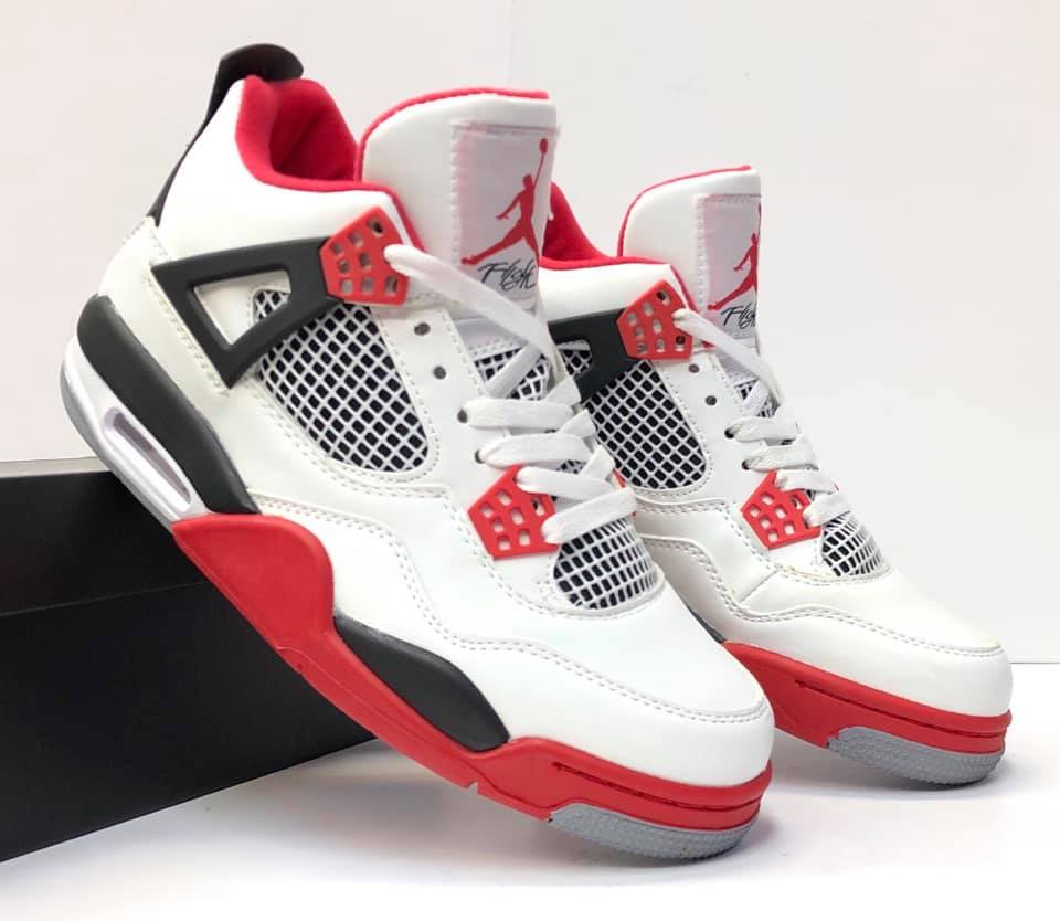 nike air jordan 4 retro fire red