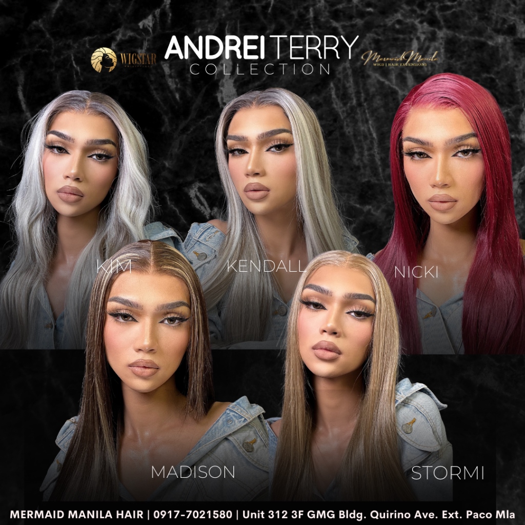 Lace Front Wigs KIM Andrei Terry by Mermaid Manila Hair Lazada PH