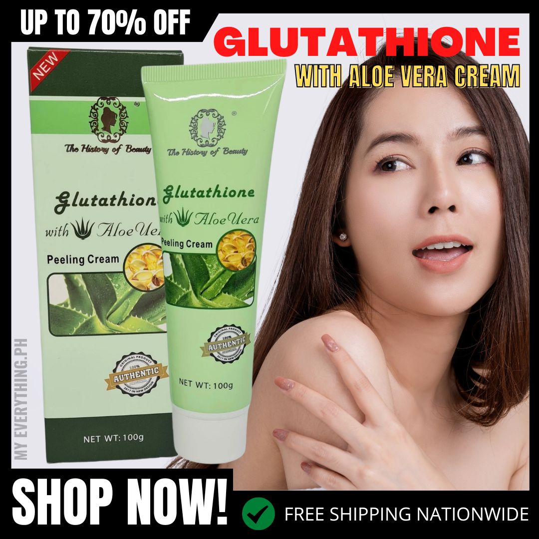 NEW!! The History of Beauty Glutathione With Aloe Vera Magic Peeling