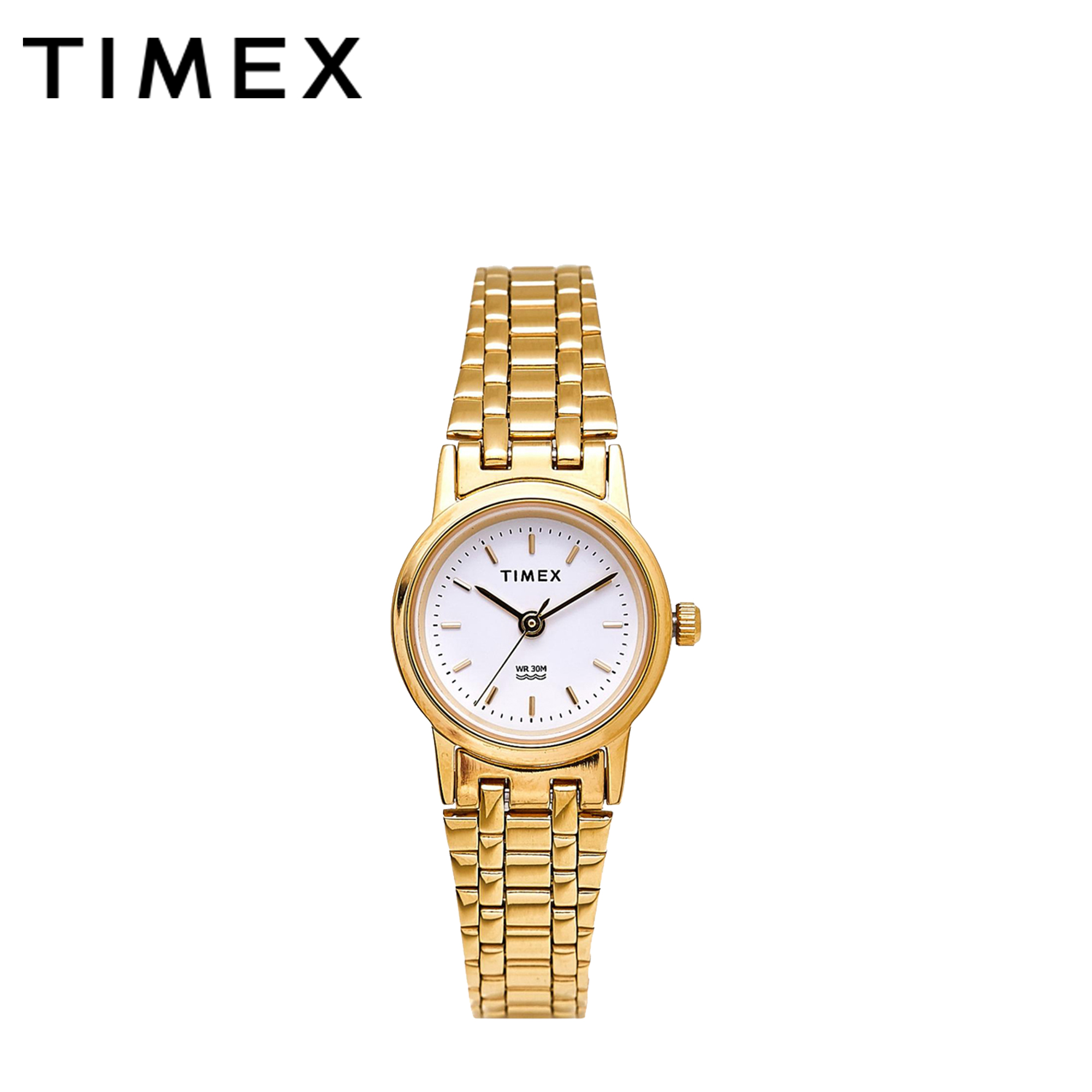 Timex AB Series Gold Stainless Analog Quartz Watch For Women TW00B303E  CLASSICS | Lazada PH
