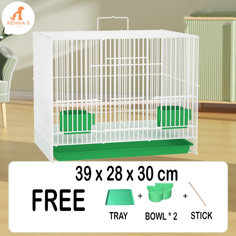 Renna's Bird Cage For Bird Bird Feeder For Bird Collapsible cage Cage