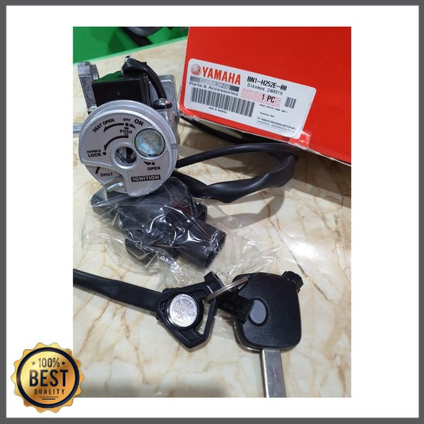 ORIGINAL YAMAHA KEY IGNITION SET / MAIN SWITCH ASSY FOR MIO i 125S (BN1H252E0000) Lazada PH