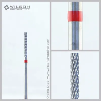 Cross Cut - Fine(5000202) - ISO 140 - Tungsten Carbide Burs - WILSON Carbide Nail Drill Bit&Dental Burs