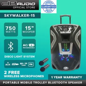 db audio trolley speaker