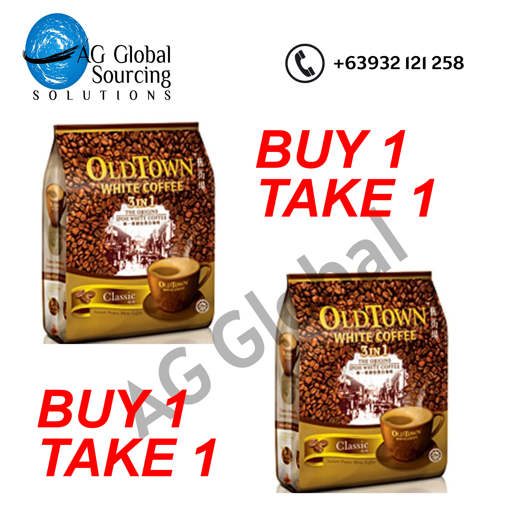 BUY 1 TAKE 1 Old town coffee classic flavor Lazada PH