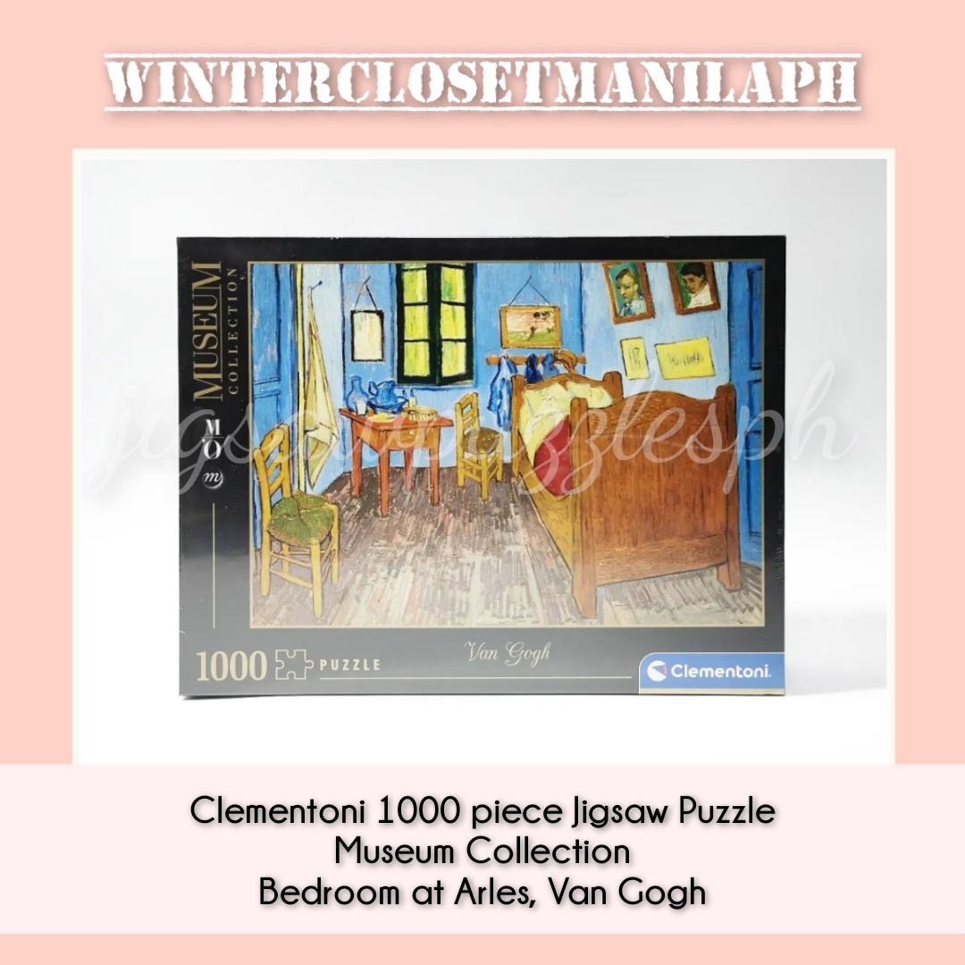 Van Gogh's Room at Arles 1000 Piece Jigsaw Puzzle by Clementoni