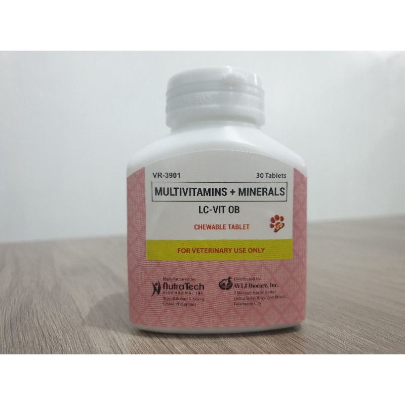 LC Vit OB tablet Multivitamins for Pregnant Dogs Lazada PH