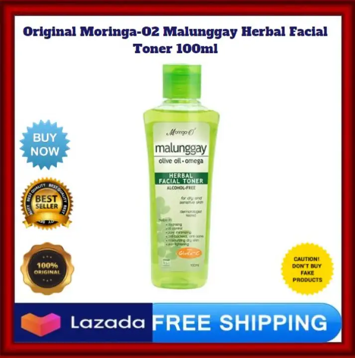 malunggay facial toner