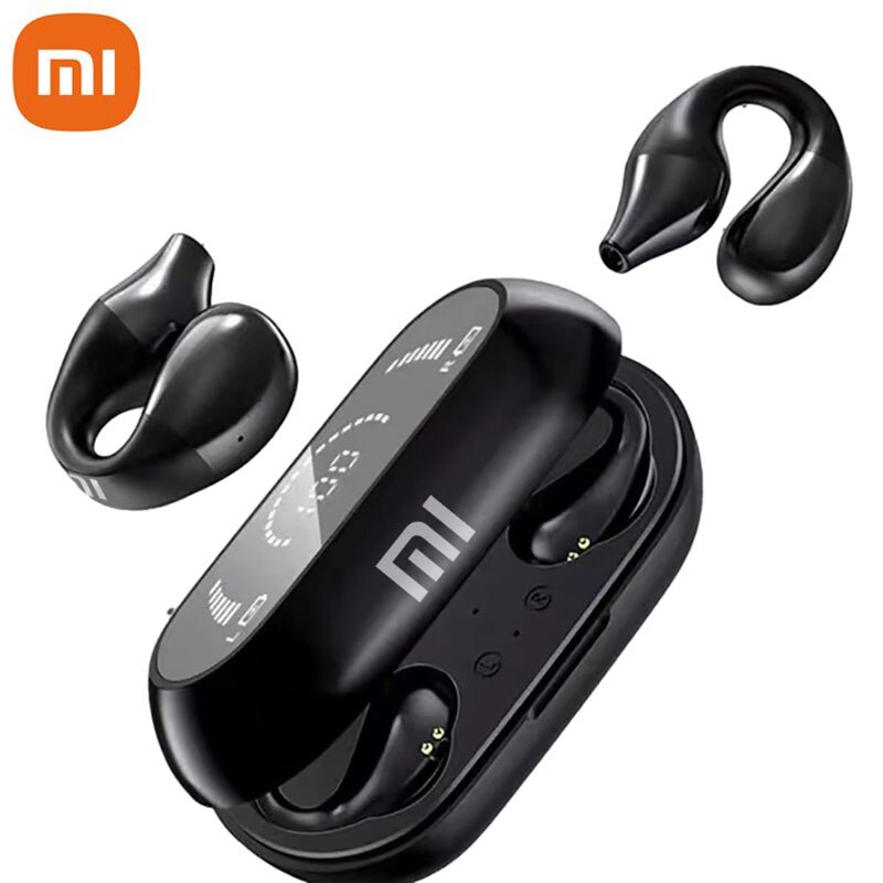 ♥Splay vận chuyển + Hàng sẵn có♥Xiaomi nguyên bản dẫn truyền âm thanh qua xương Tai nghe bluetooth mở Khuyên tai tai nghe thể thao Tai nghe kèm Micro không dây cho Android & iPhone