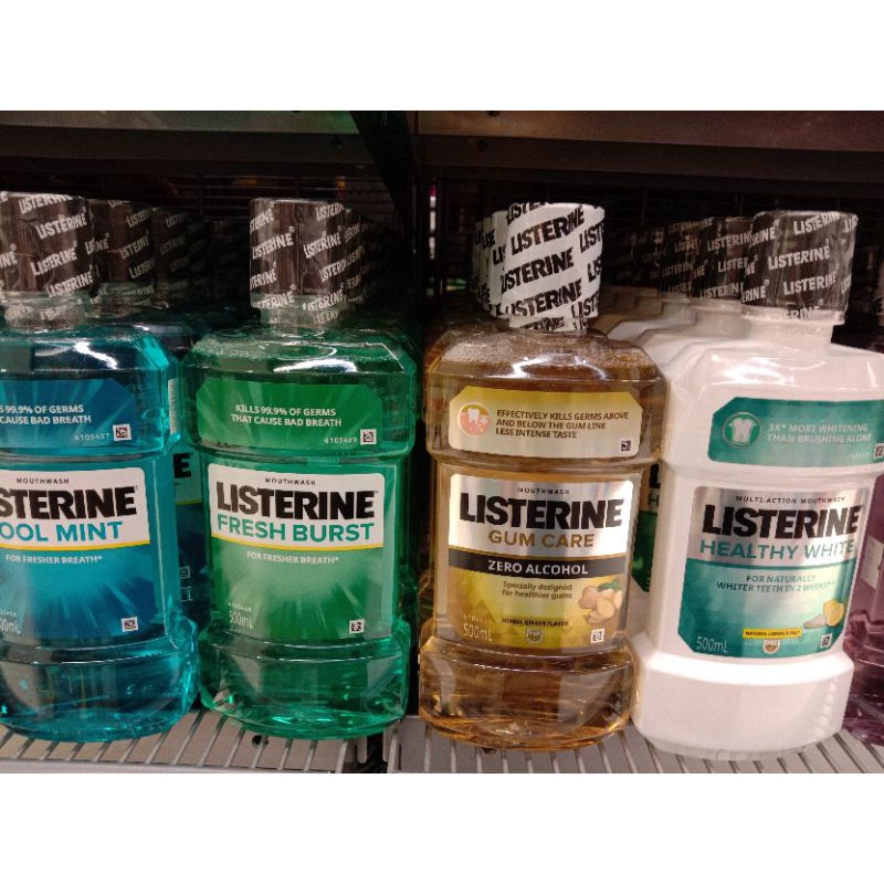 Listerine mouthwash 500ml | Lazada PH