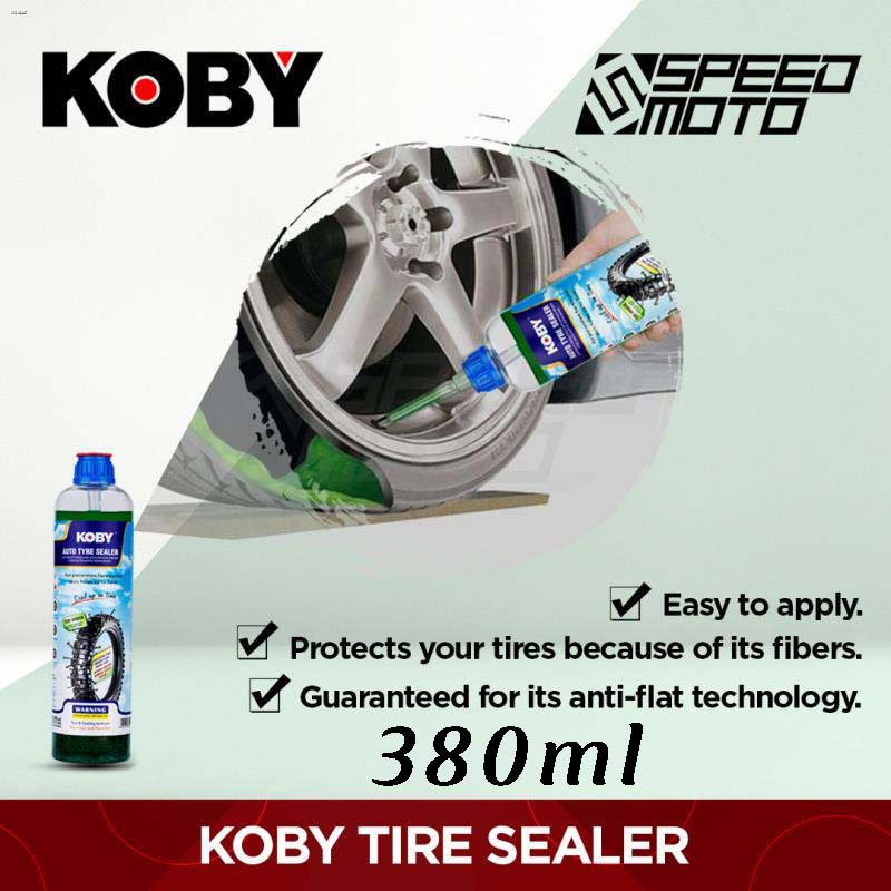 Knight Motorcycle Motors Car Koby Tyre Sealant 500ml Tire Sealer And ...