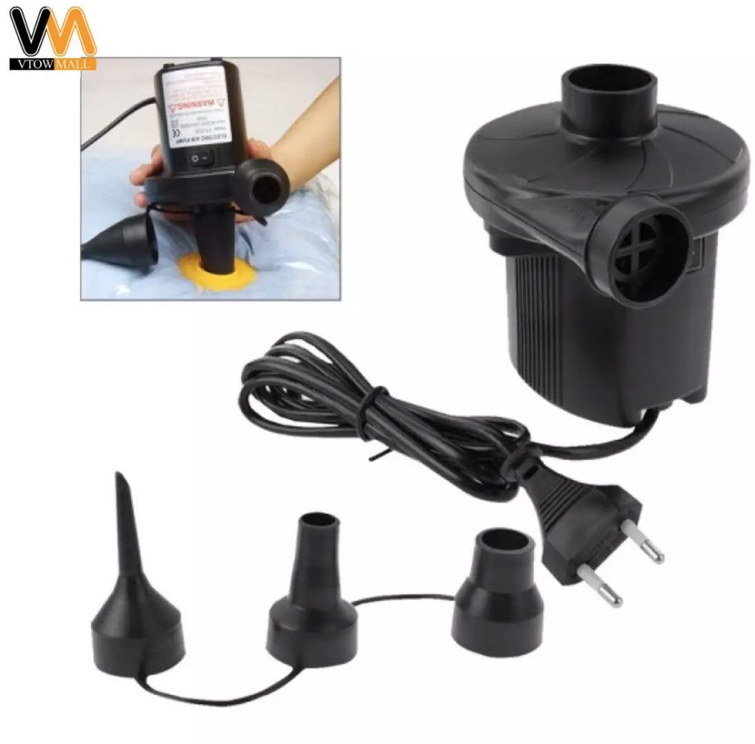 AC Electric Air Pump Home Inflate Deflate for Air Mattress Air bed 220V