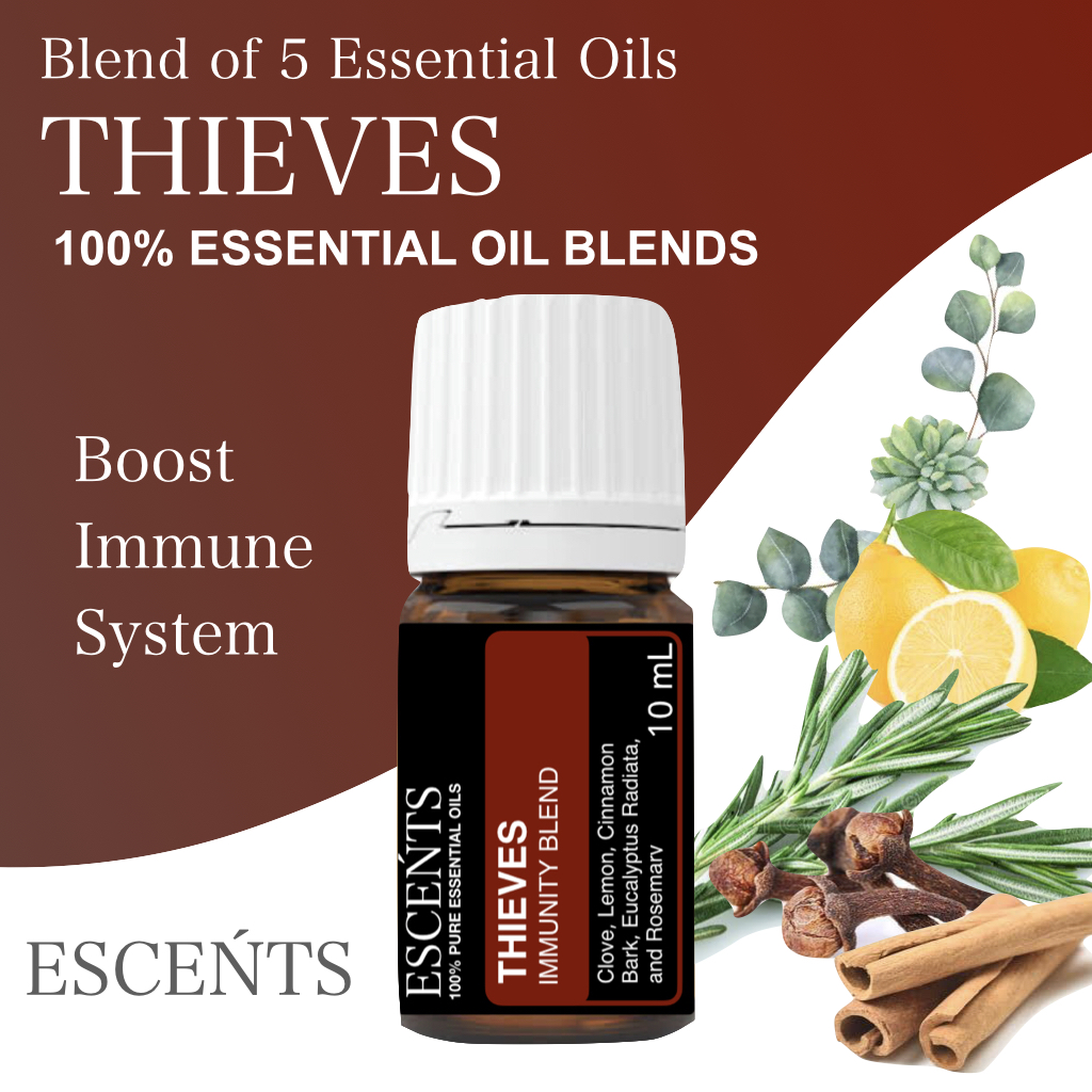 Thieves Essential Oil, 10 mL, All Essential Oils