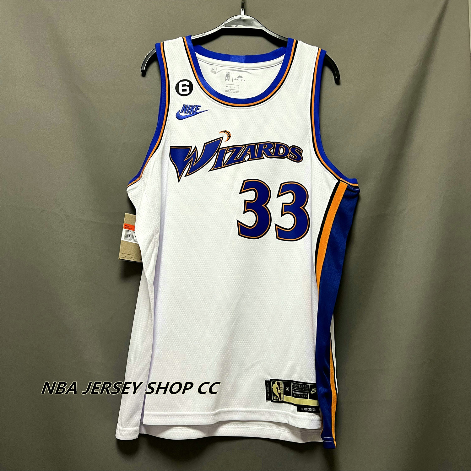 Washington Wizards 33 Kyle Kuzma jersey city basketball uniform