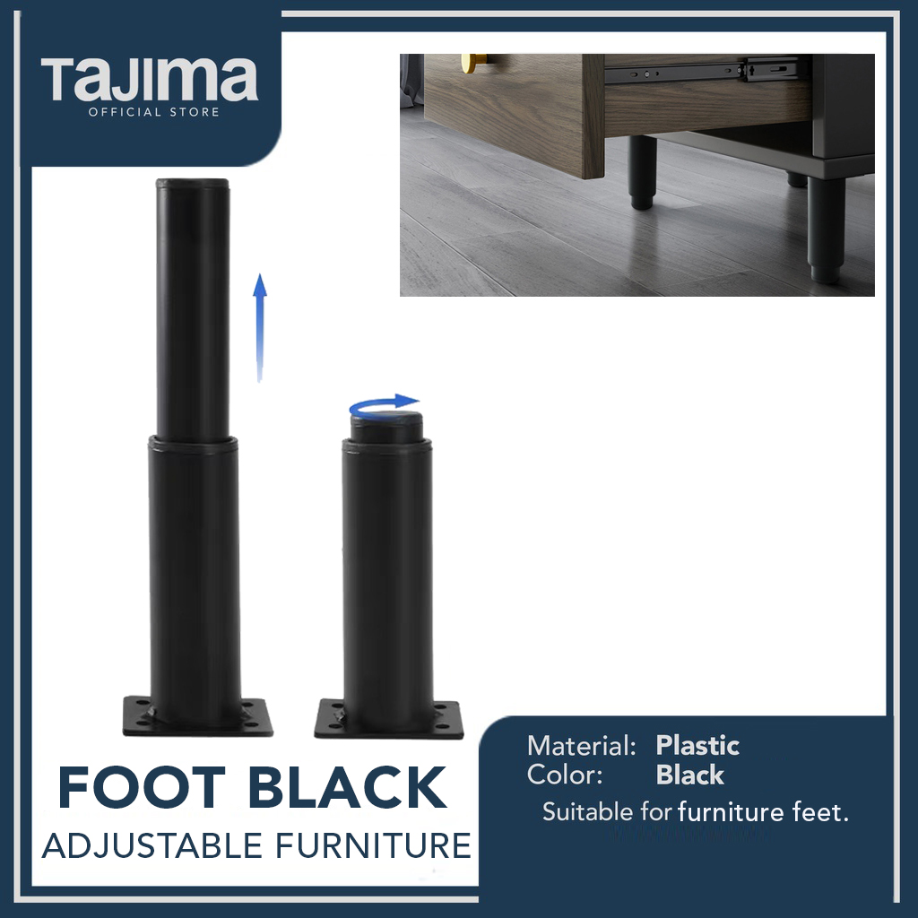 Adjustable Furniture Foot Black Lazada PH