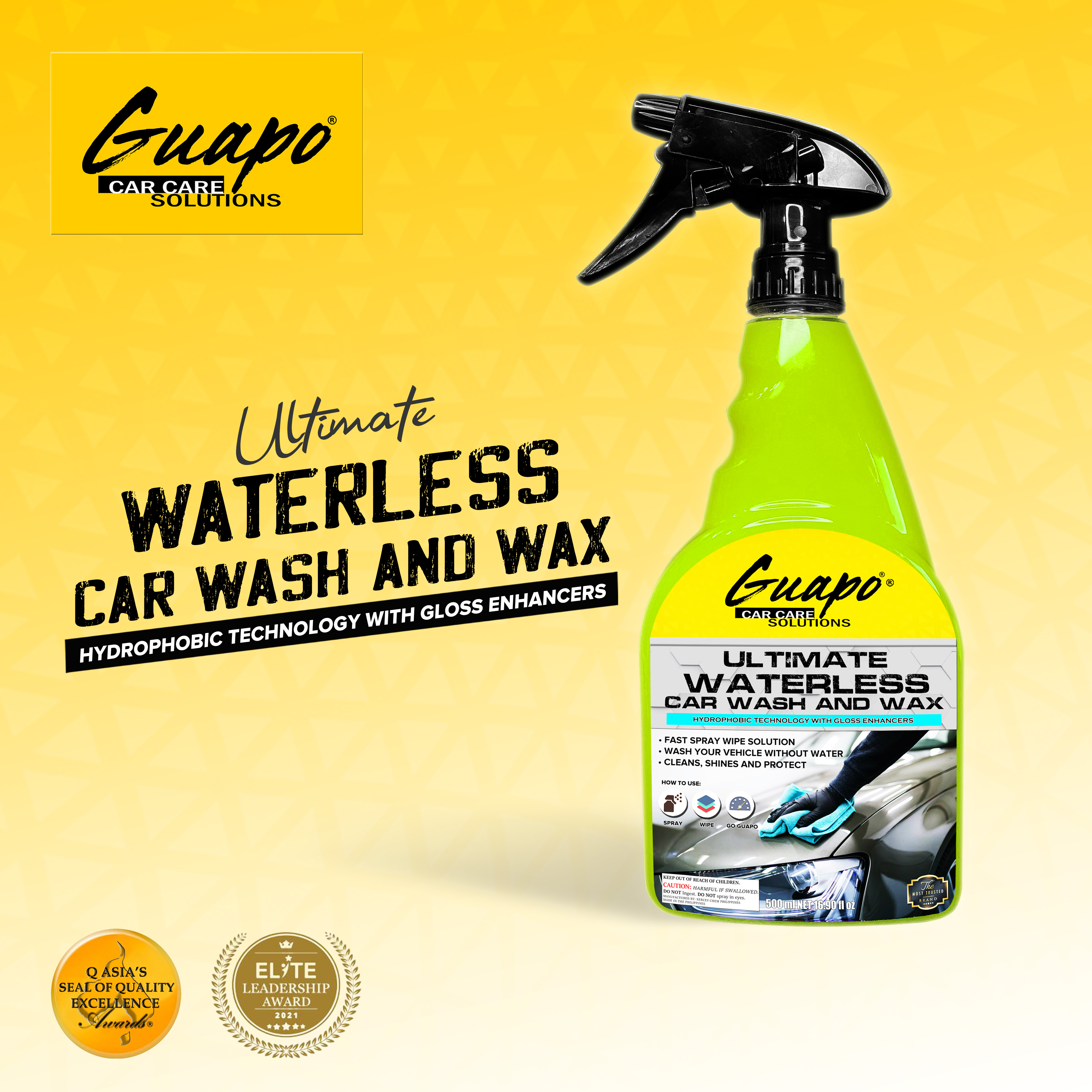 Waterless Car Wash Solution –