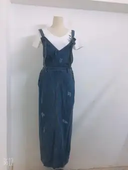 jumper dress with slits