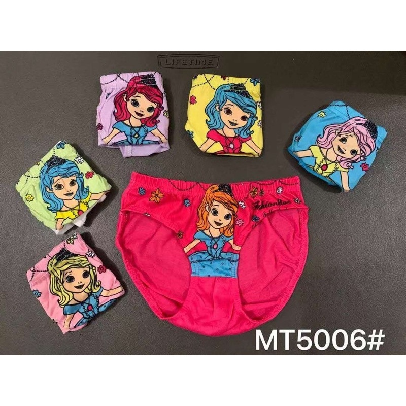 COD 12Pieces Character Kids Girls Underwear Panty Mickey Mouse 4