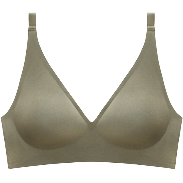 Seamless Bras for Women Wireless Underwear Push Up Brasiere Deep V Bralette  Comfort Female Thin Invisible