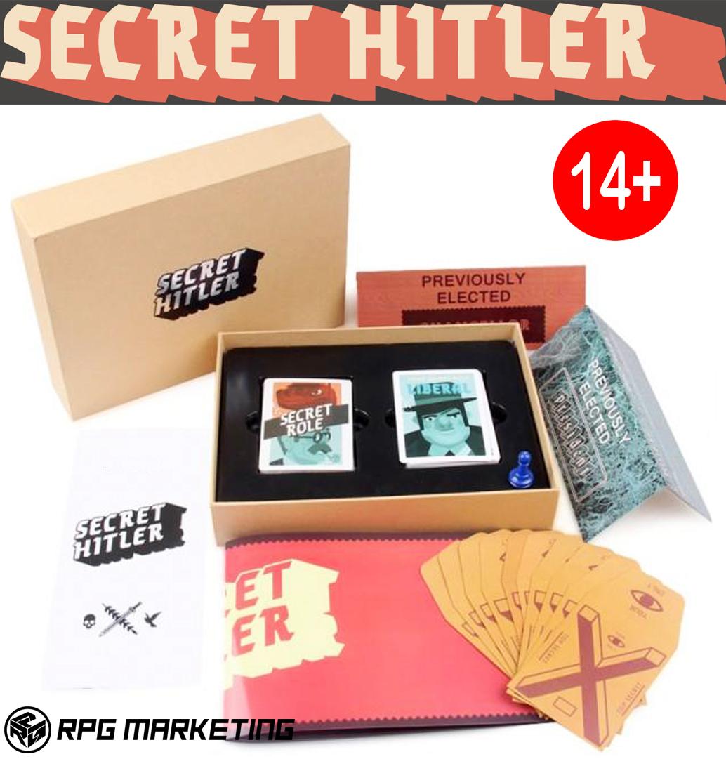 2019 Secret Hitler Card Games Hidden Roles A Social Deduction Board Game  Play with Friends and Family | Lazada PH