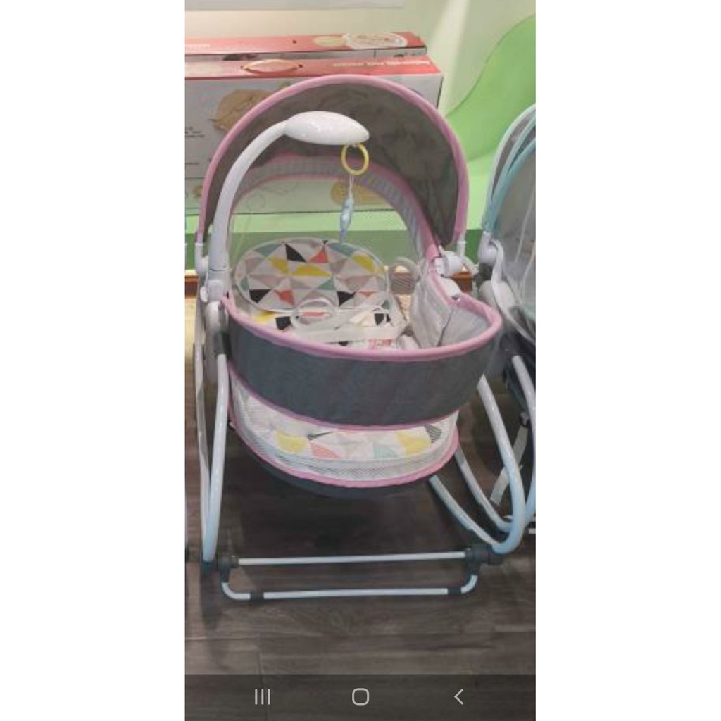Uly 5 in 1 Baby Rocker with Music and Vibration with 3 Level