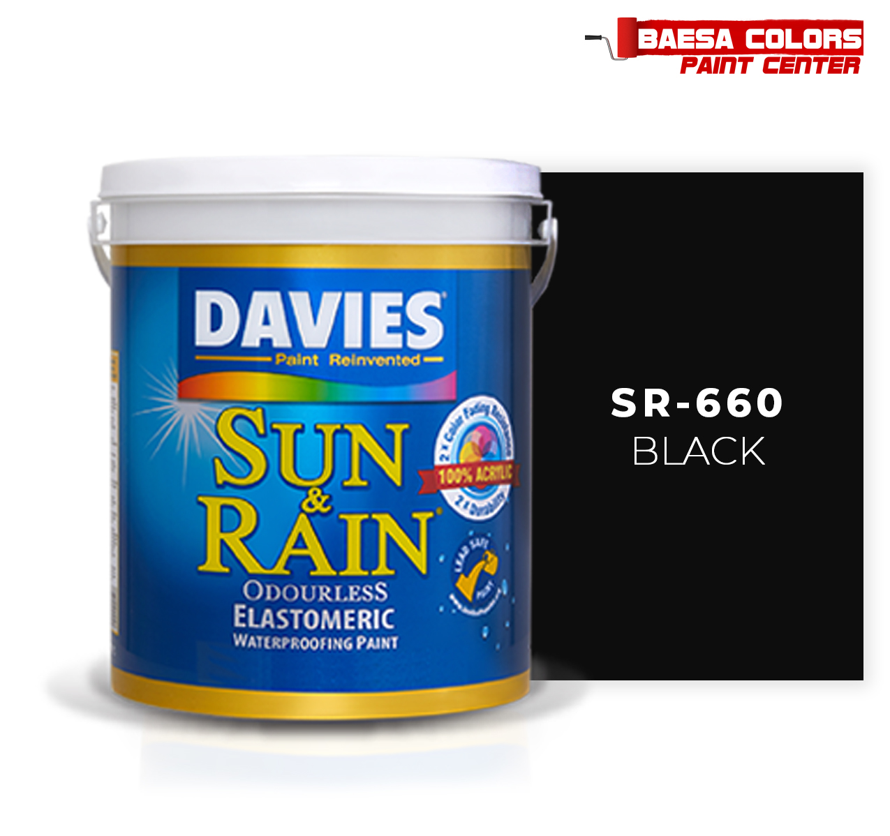 Davies Sun & Rain 16LBLACK SR660 FAMILY COLOR BLACK Lazada PH