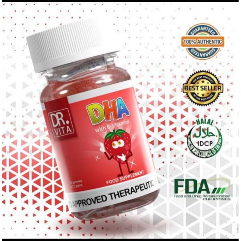 Dr. Vita DHA for Kids with BVitamins for Brain Development Lazada PH