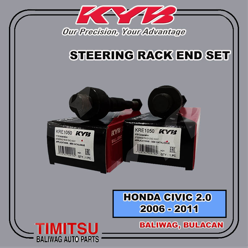 STEERING RACK END SET HONDA CIVIC 2.0 20052011 KRE1050 KYB Lazada PH