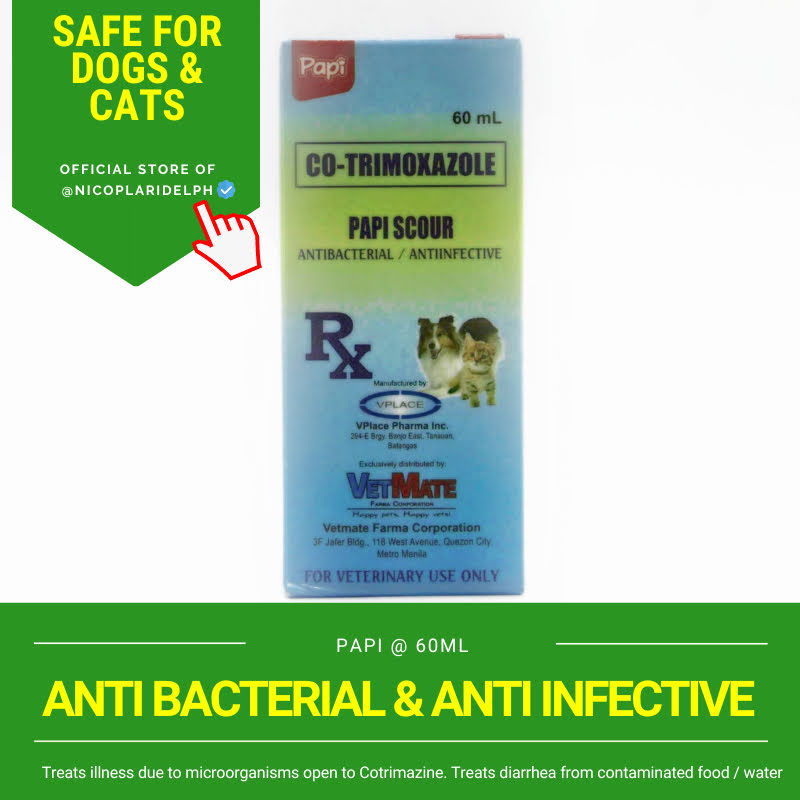 Papi Scour Antibacterial for Diarrhea, Intestinal and Bacterial