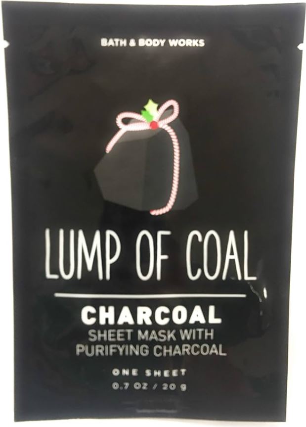 Authentic BBW Lump of Coal Charcoal Sheet Mask 20g BBQ | Lazada PH