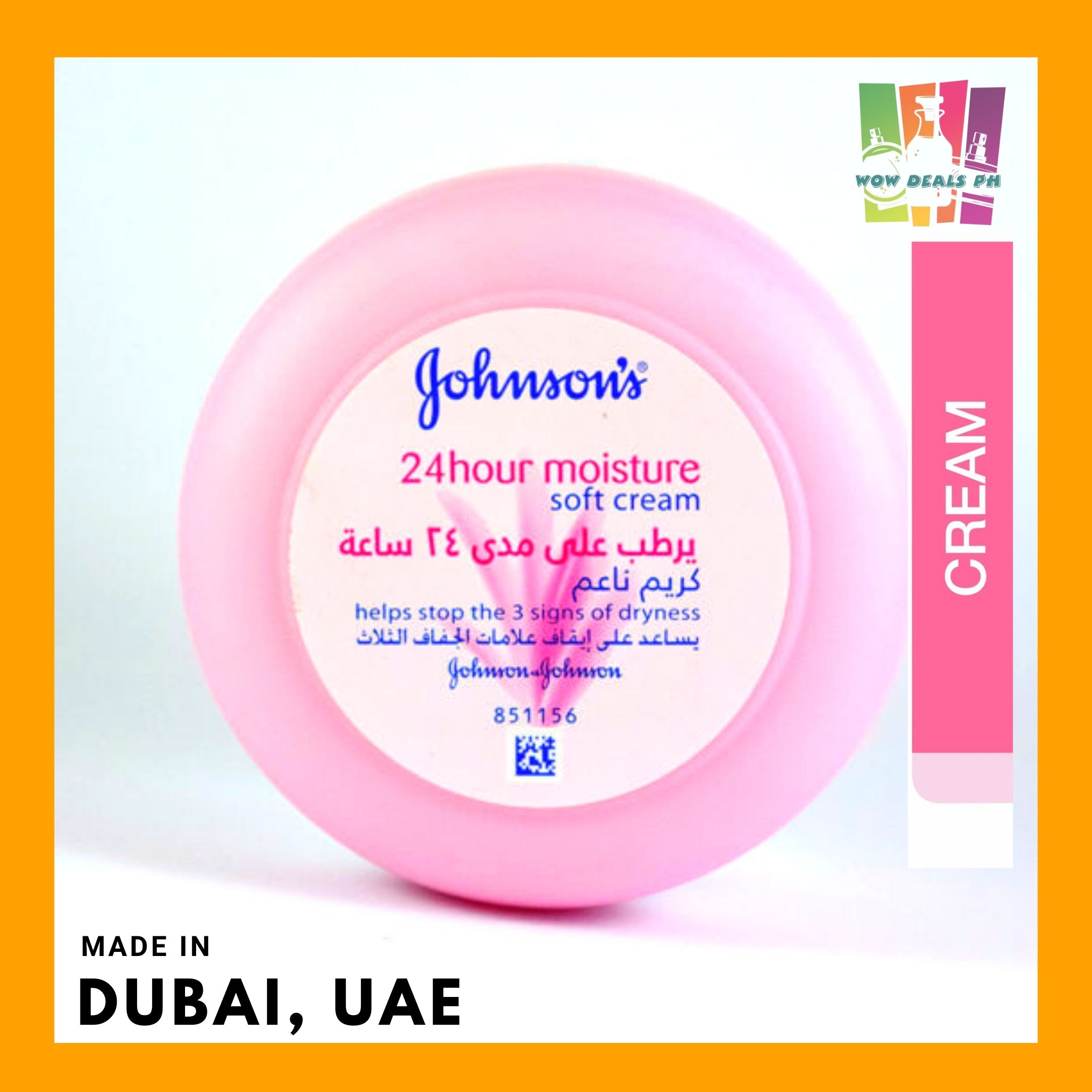 Johnson's 24 Hour Moisture Soft Cream 200ml Lazada PH