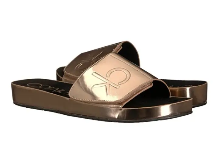 calvin klein slides womens
