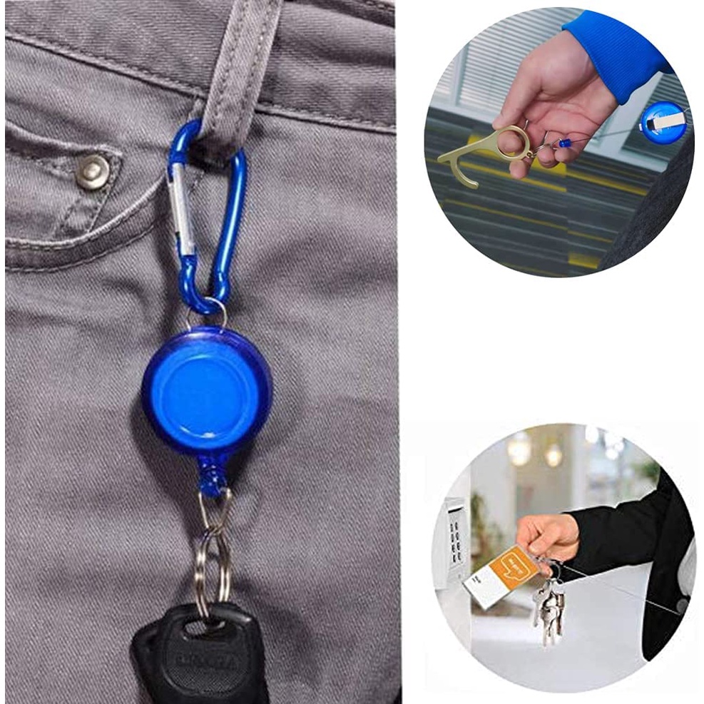 Extendable Key Ring Carabiner Wheels Key Holder Chains with Metal Split Ring Keyring Key Ring Key Ring Chain Key Ring Set Key Ring Hook Key Rings Keychain Key Ring Key Rings for Keychains Key Ring Clips Key Ring Buckle Zenababyshop