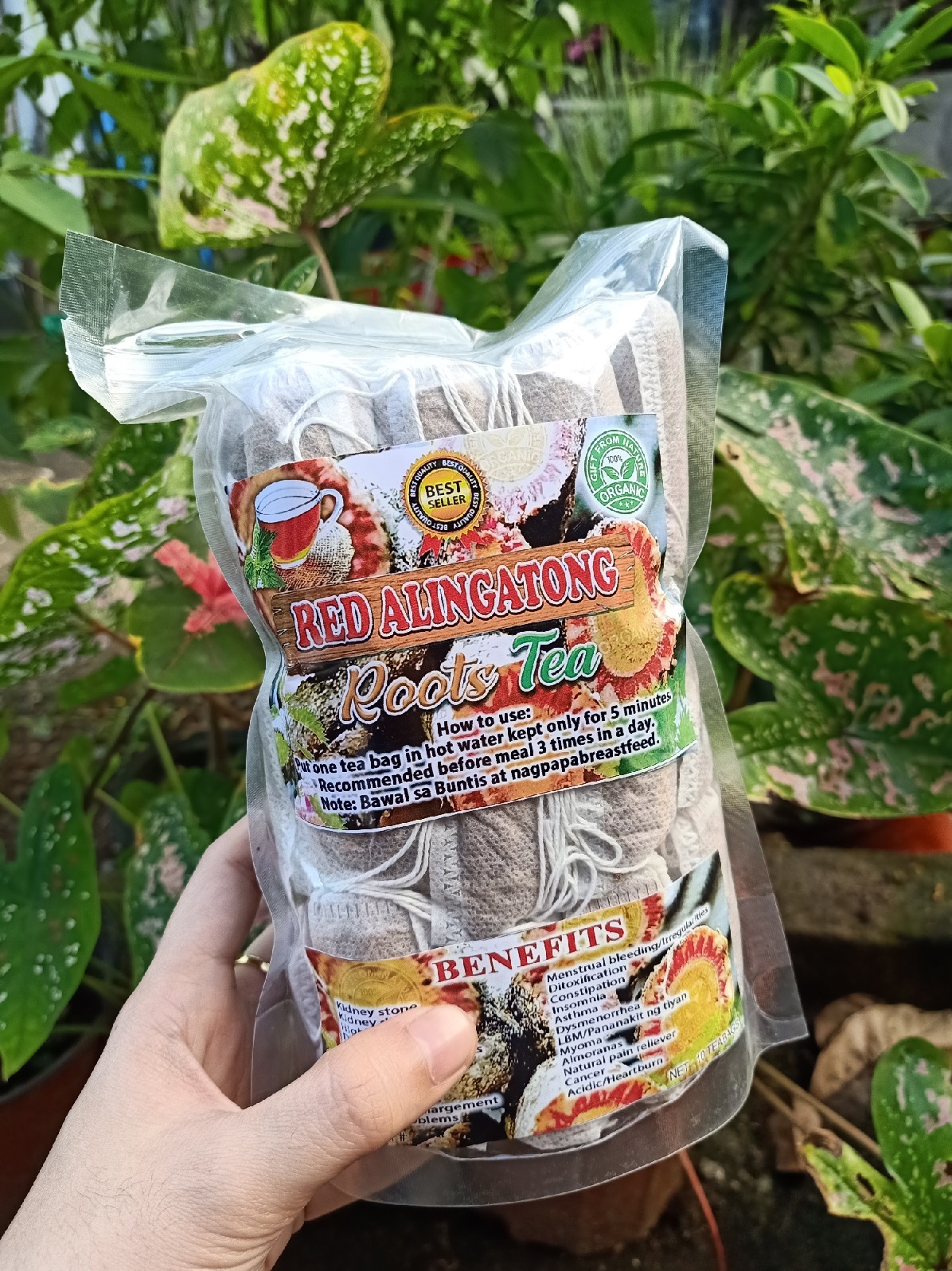 Red Alingatong Roots Tea Original (10 Teabag per pack) | Lazada PH