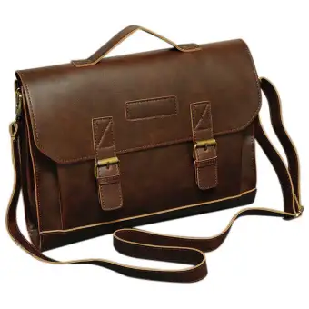 mens leather work bag