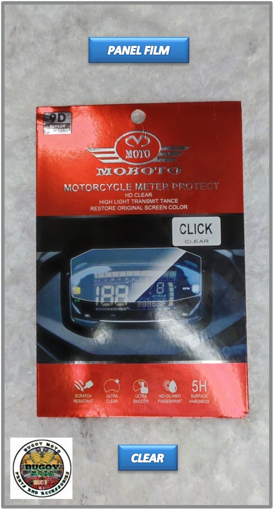 Honda Click Panel Gauge Film Protector Transparent CLEAR | Lazada PH