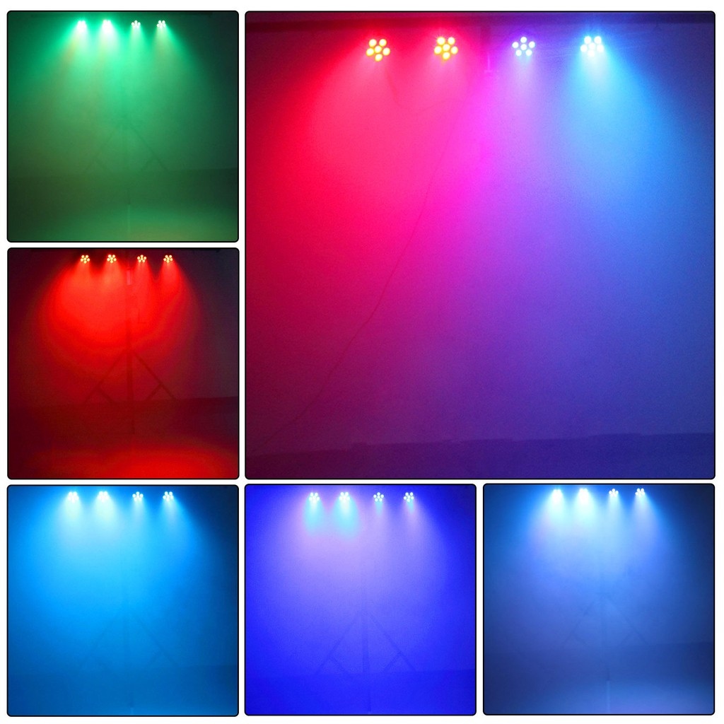 wc262 Mini 13W 6 LEDs RGB 3 in 1 Wash Effect Stage Par Light Lazada PH