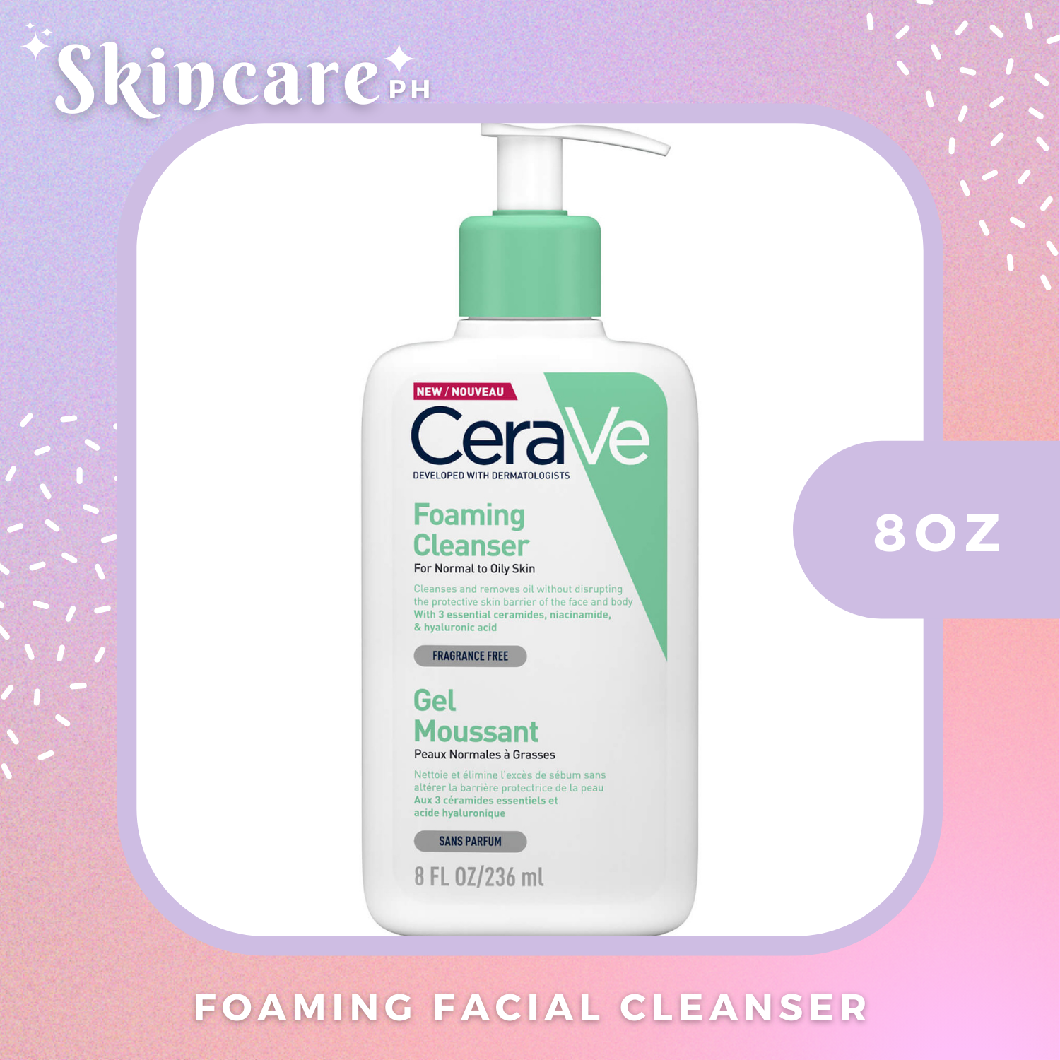 Cerave Foaming Facial Cleanser Lazada PH