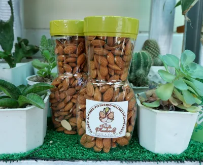 Roasted Almond Nuts (390 GRAMS in JAR)