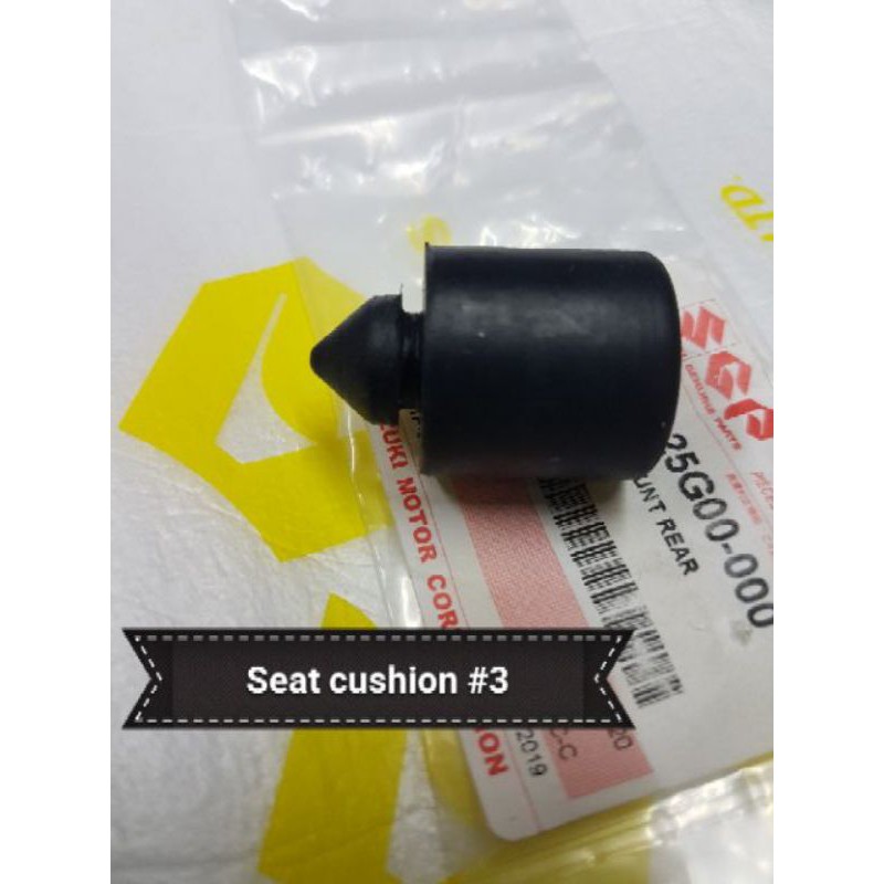 Genuine Suzuki rubber seat cushion for Raider 150 carb Lazada PH