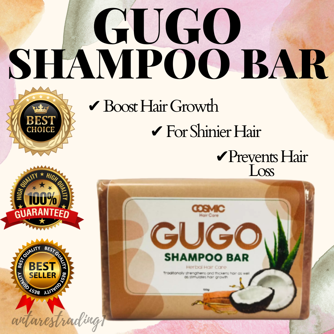 Best Seller COSMIC GUGO SHAMPOO BAR Premium Gugo 100g. Gugo Shampoo