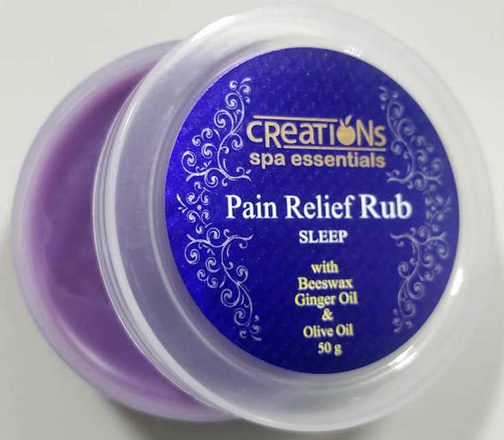 Creations Spa Essentials Pain Relief Rub Sleep Original - Violet