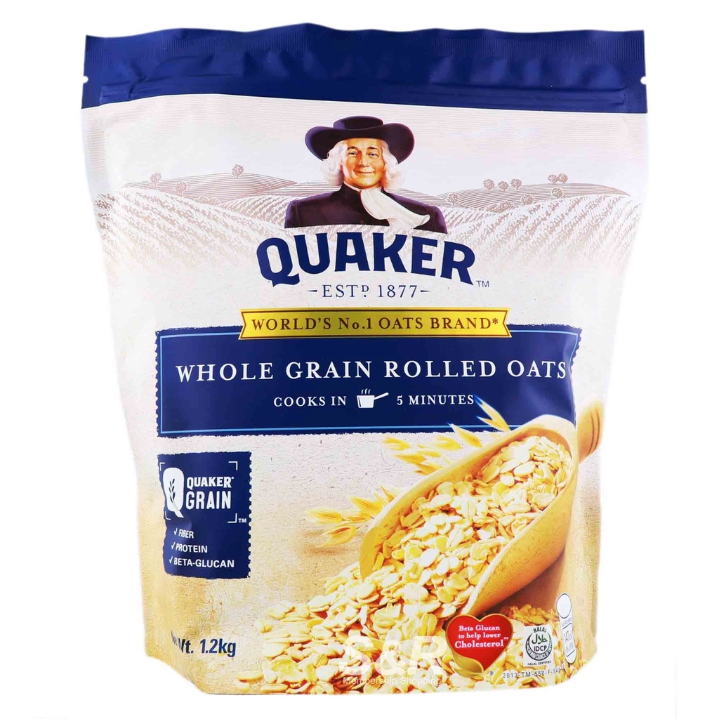 Quaker Oatmeal Old Fashionedwhole Grain Rolled Oatsquick Cookfruits And Nuts Lazada Ph