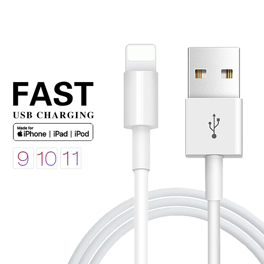 For iphone 14 13 12 11 pro max mobile phone charger wires 8 pin fast usb charging cable for iphone x xr xs max 7 8 6 6s plus se 2020 data cables