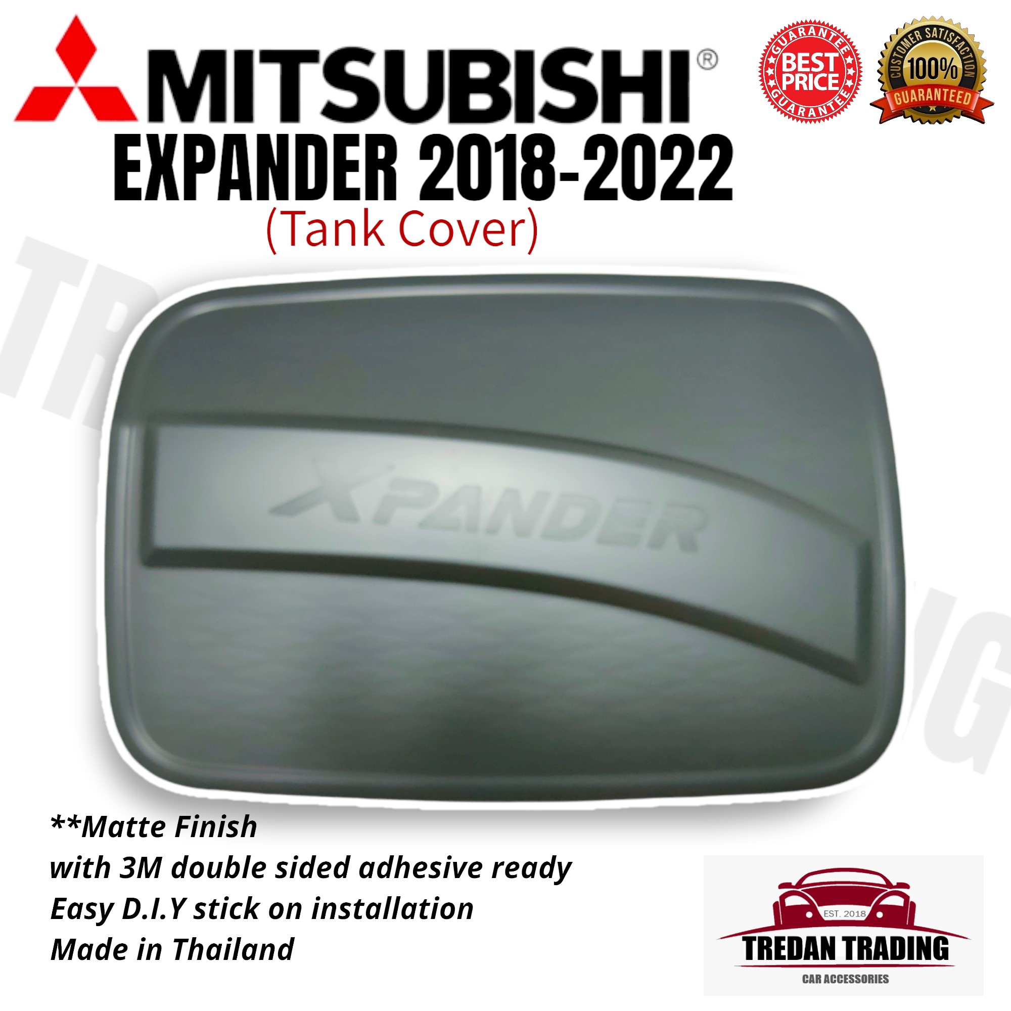 MITSUBISHI XPANDER 2018 2019 2020 2021 2022 GAS TANK COVER Lazada PH