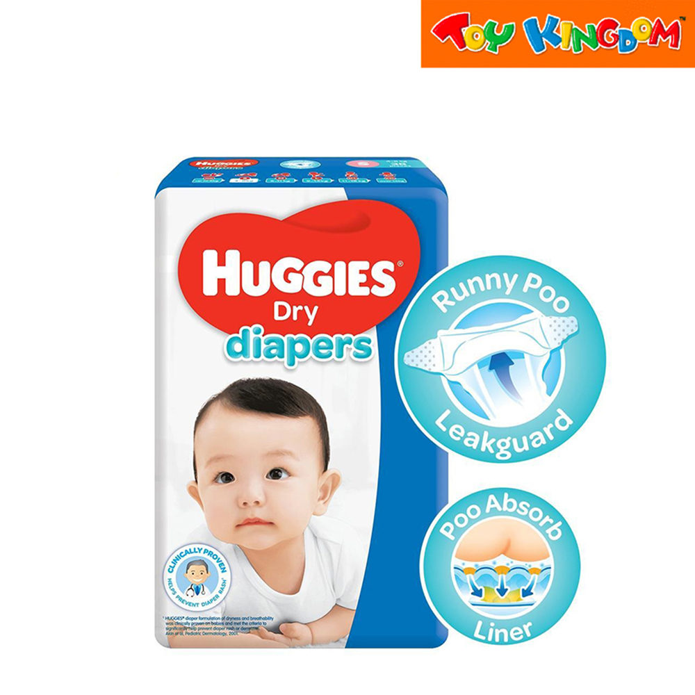 Huggies Dry Taped Diapers 38 Pads Small Lazada PH