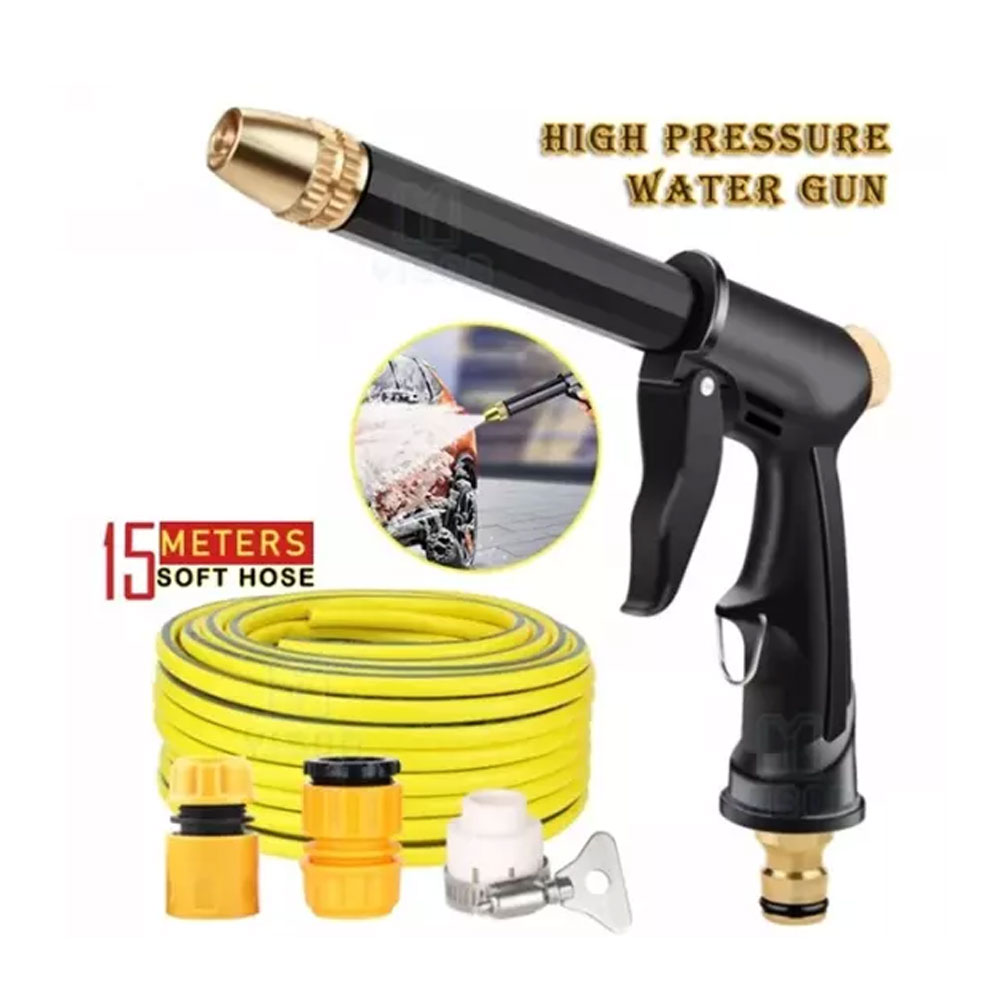 KAIMER YUKI- Hose High Pressure Car Wash Spray Gun Copper-plated Nozzle ...